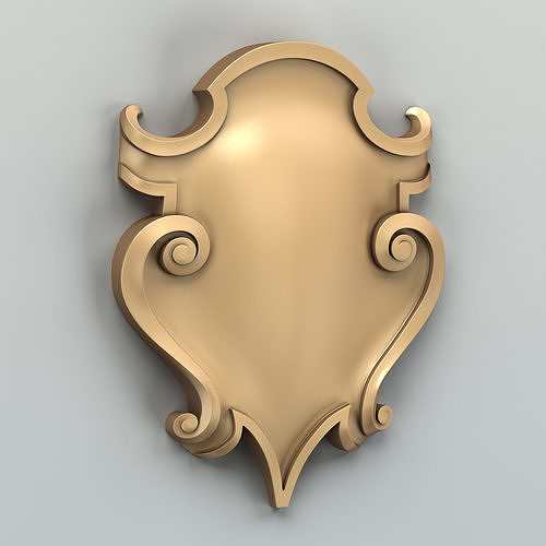 Cartouche 008 3D model