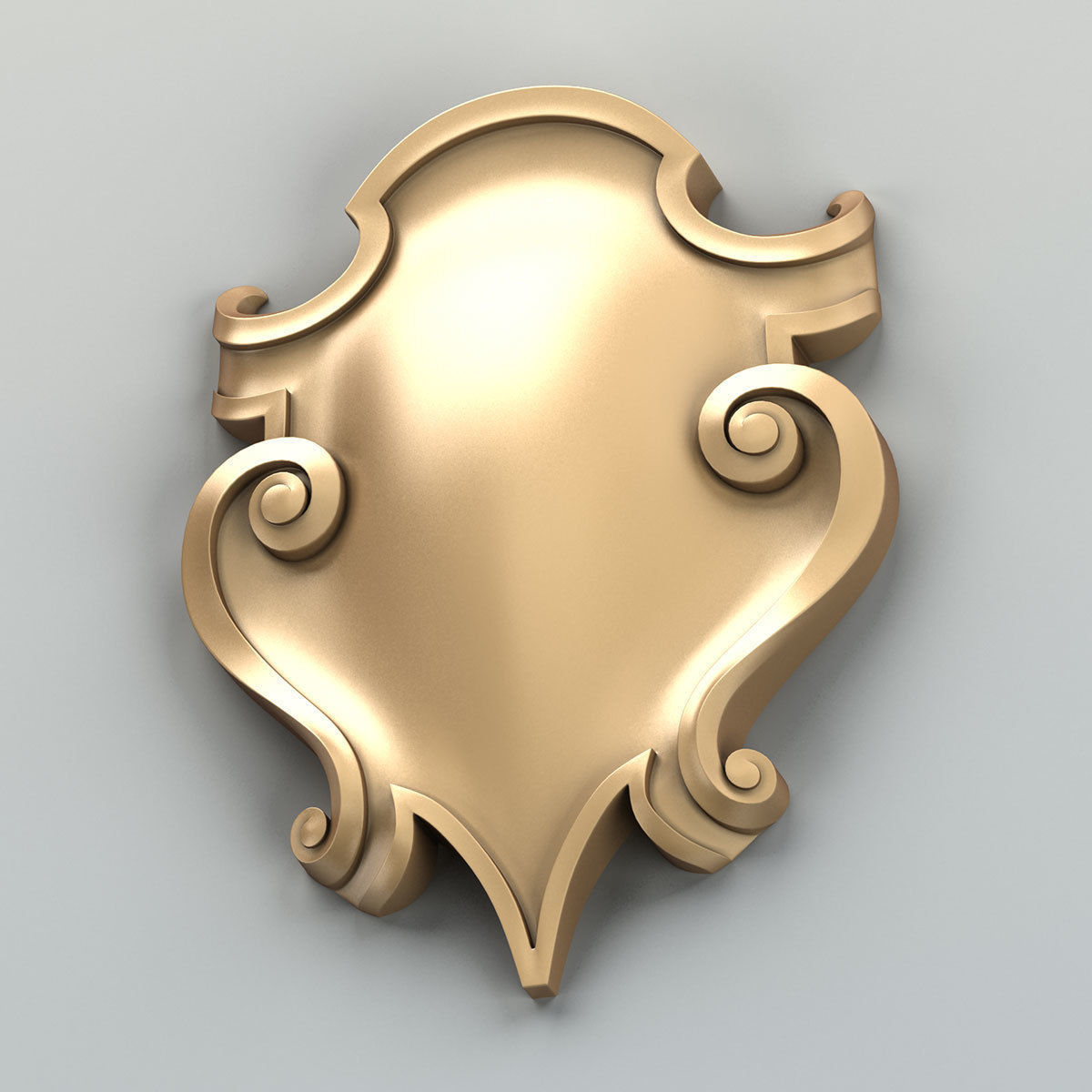 Cartouche 008 3D model_4