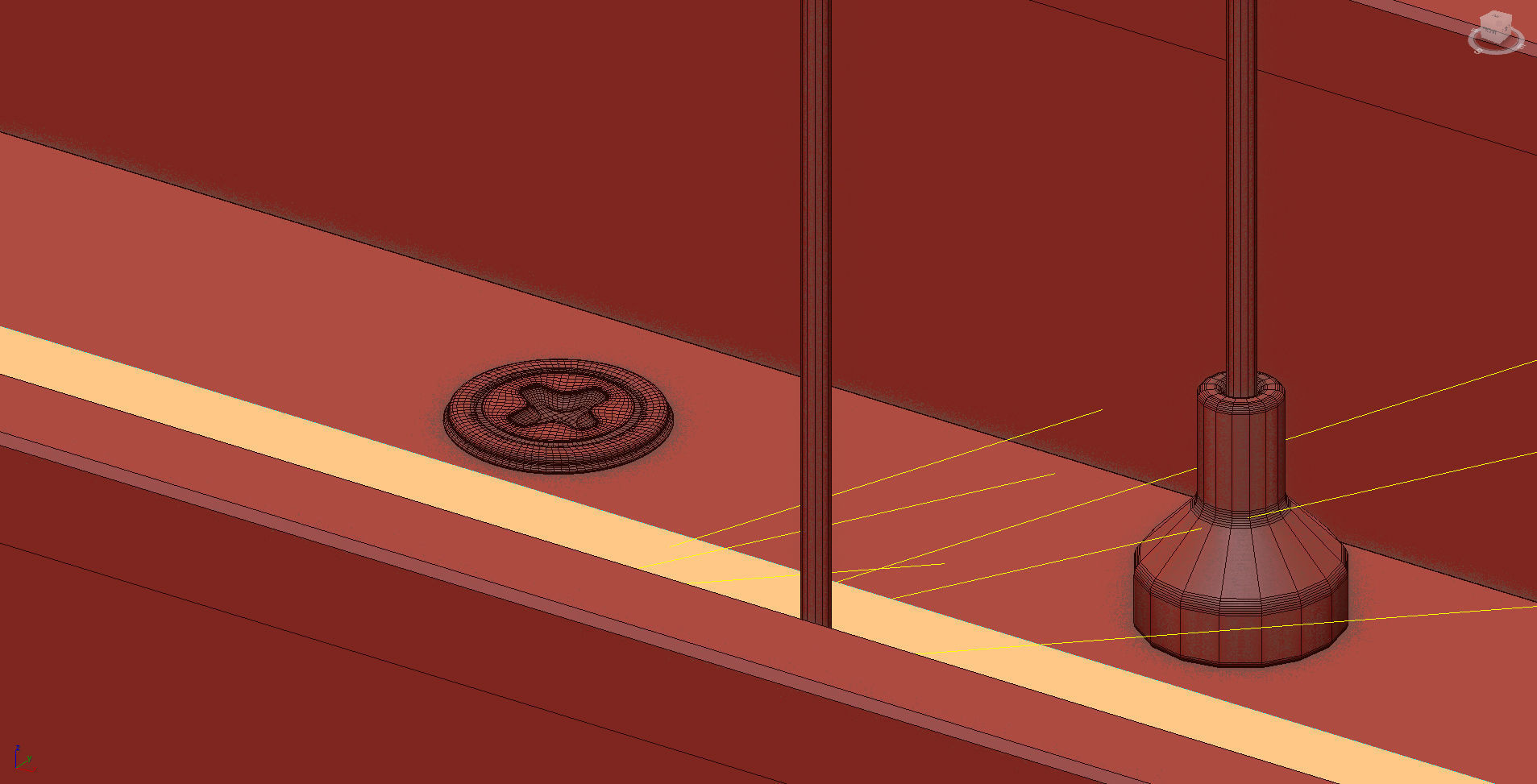 DIY Glass Pendant Light - Polyommatus Bellargus 3D model_9