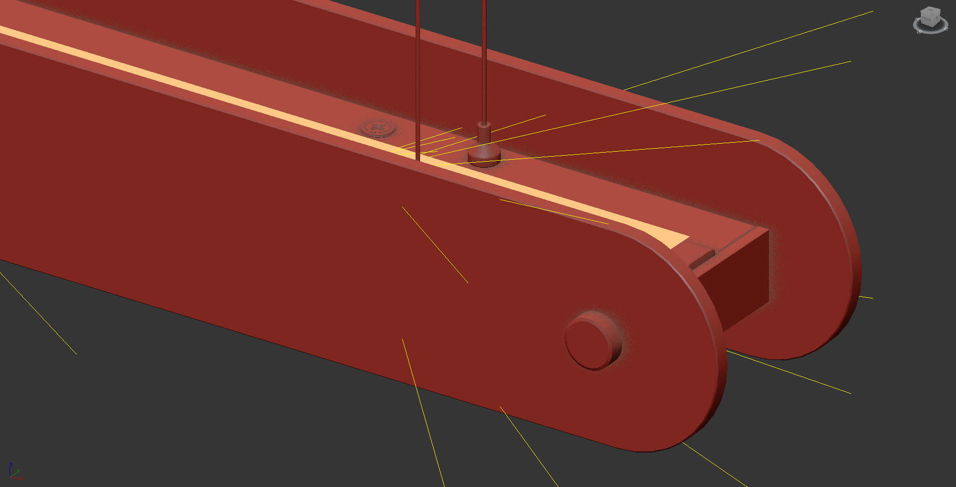 DIY Glass Pendant Light - Polyommatus Bellargus 3D model_8