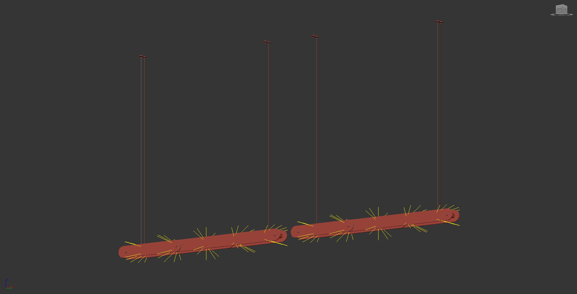 DIY Glass Pendant Light - Polyommatus Bellargus 3D model_13