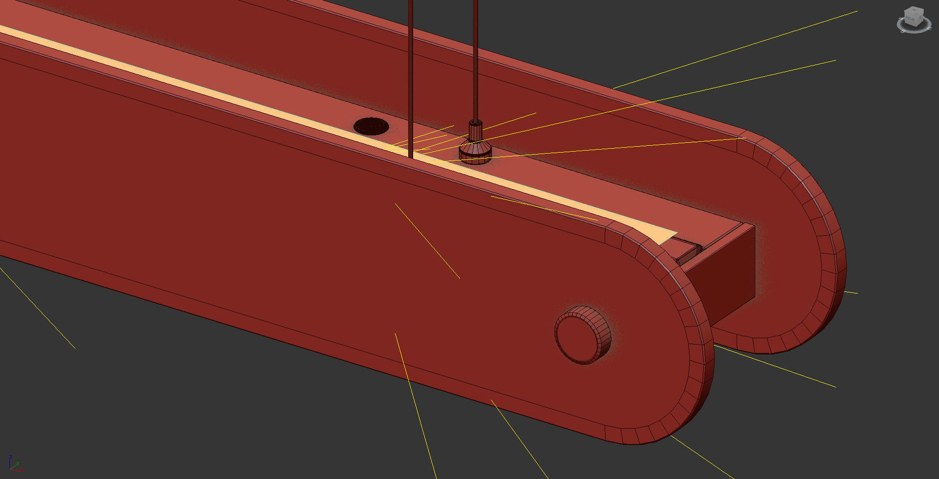 DIY Glass Pendant Light - Polyommatus Bellargus 3D model_10