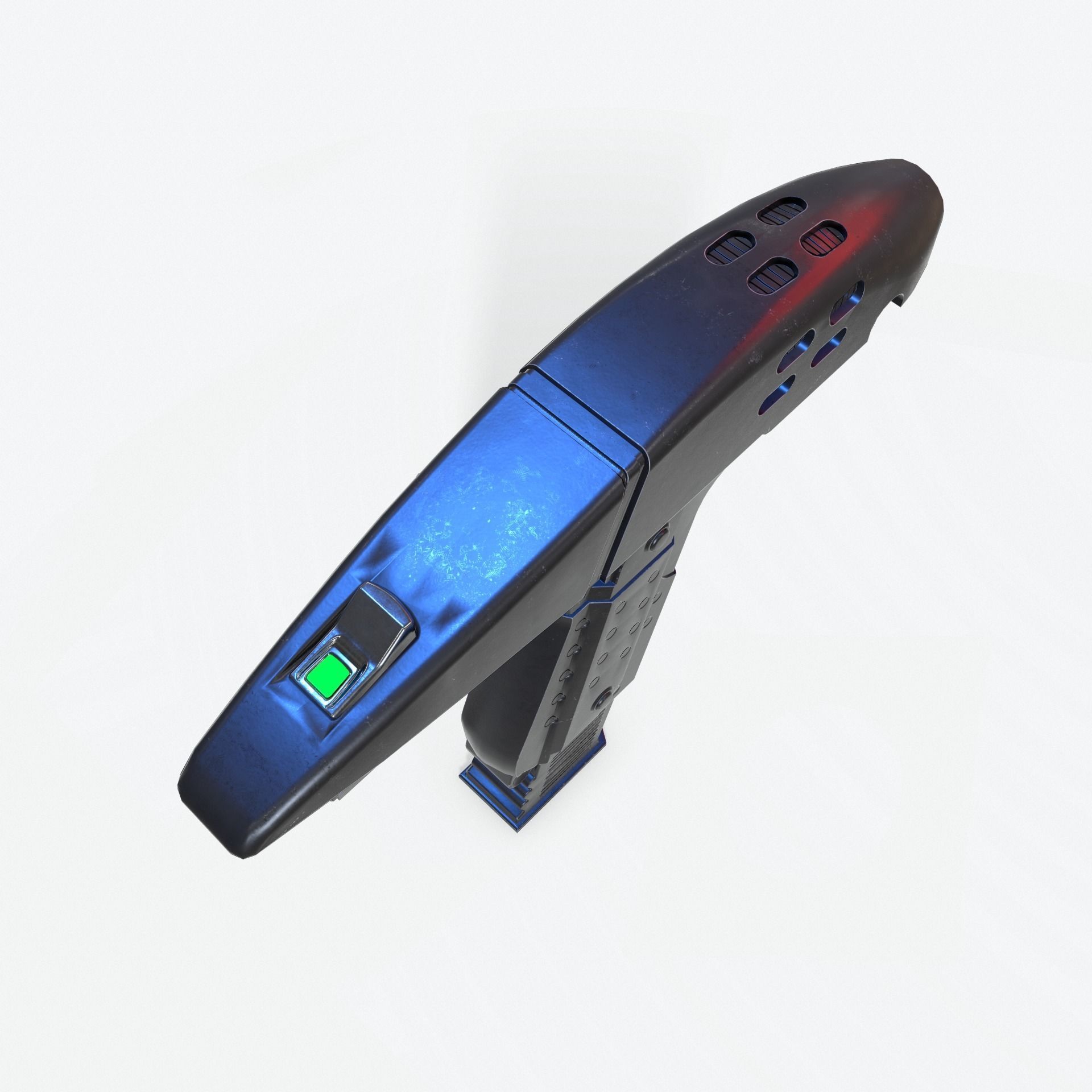 Phaser Gun Type 2 2287 Low-poly 3D model_7