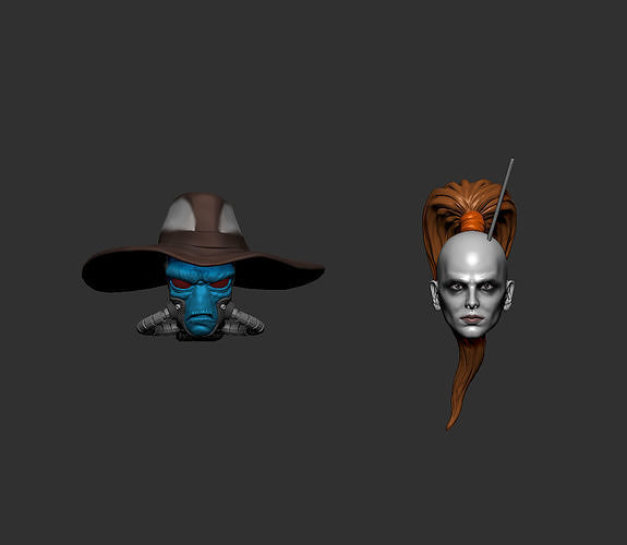 Figure Head custom 6 3D print model