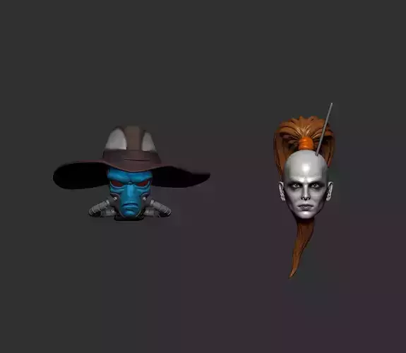 Figure Head custom 6 3D print model