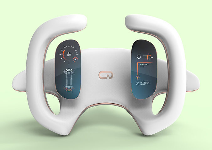 Steering concept - Q  3D model