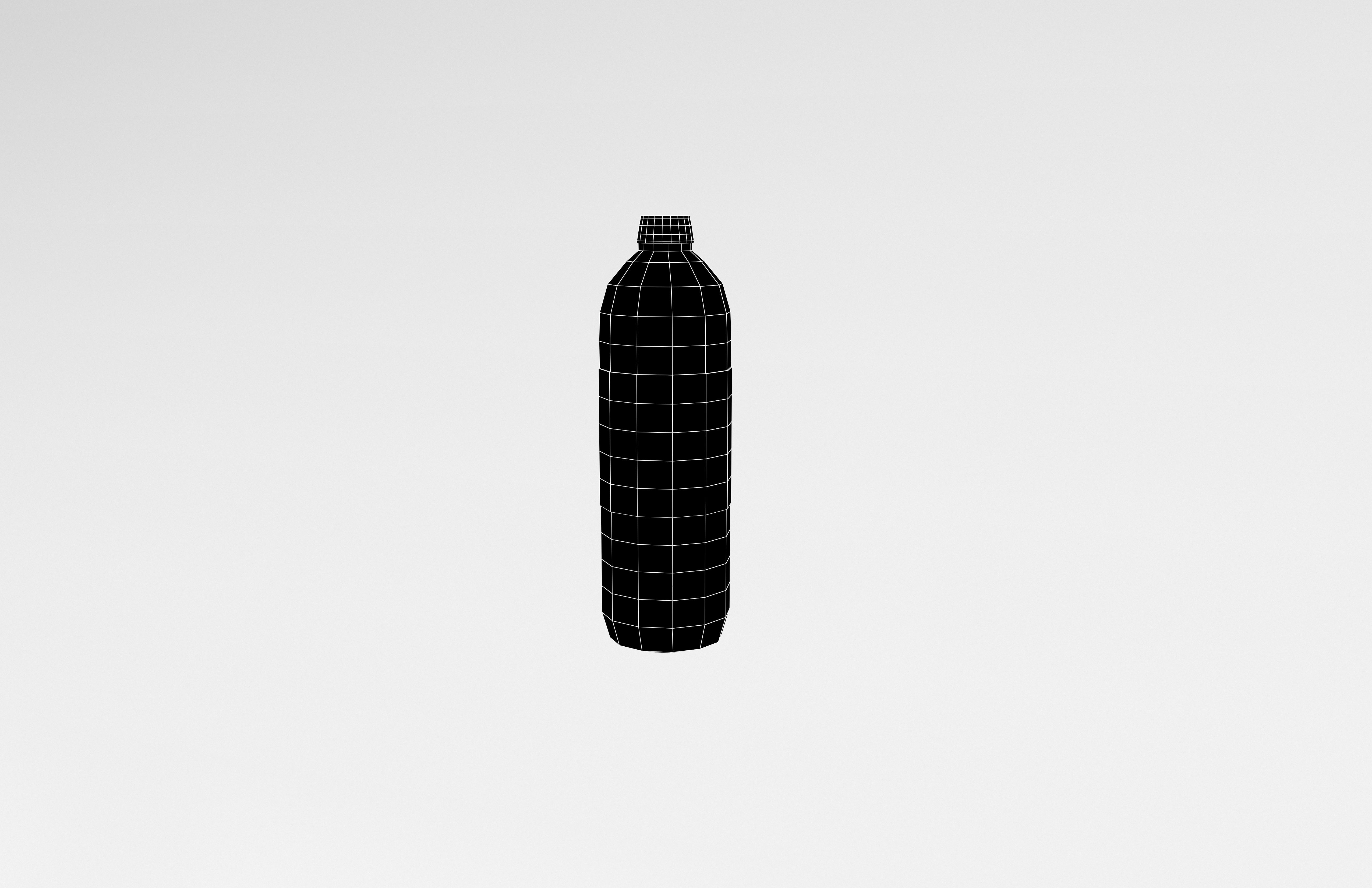Bottle v1 003 Low-poly 3D model_7