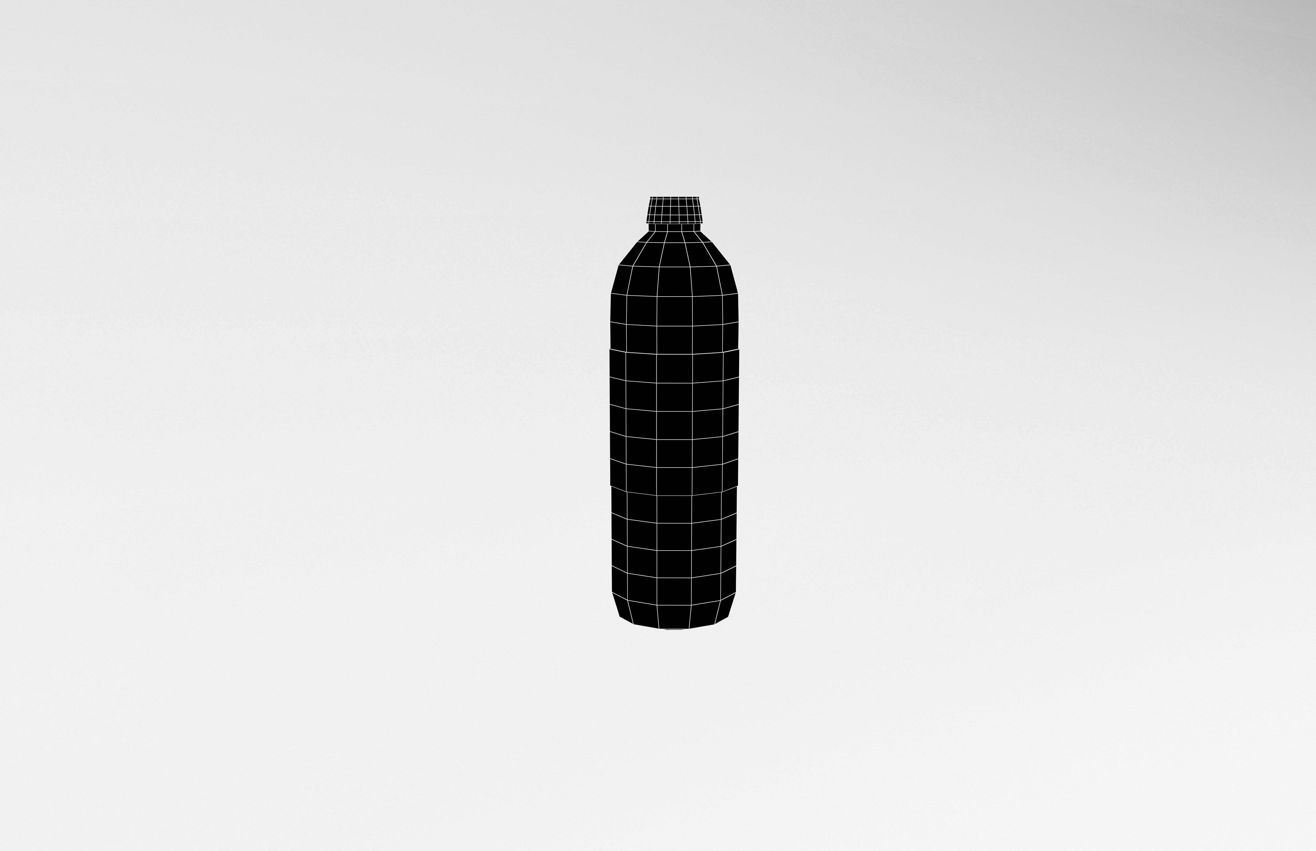 Bottle v1 003 Low-poly 3D model_8