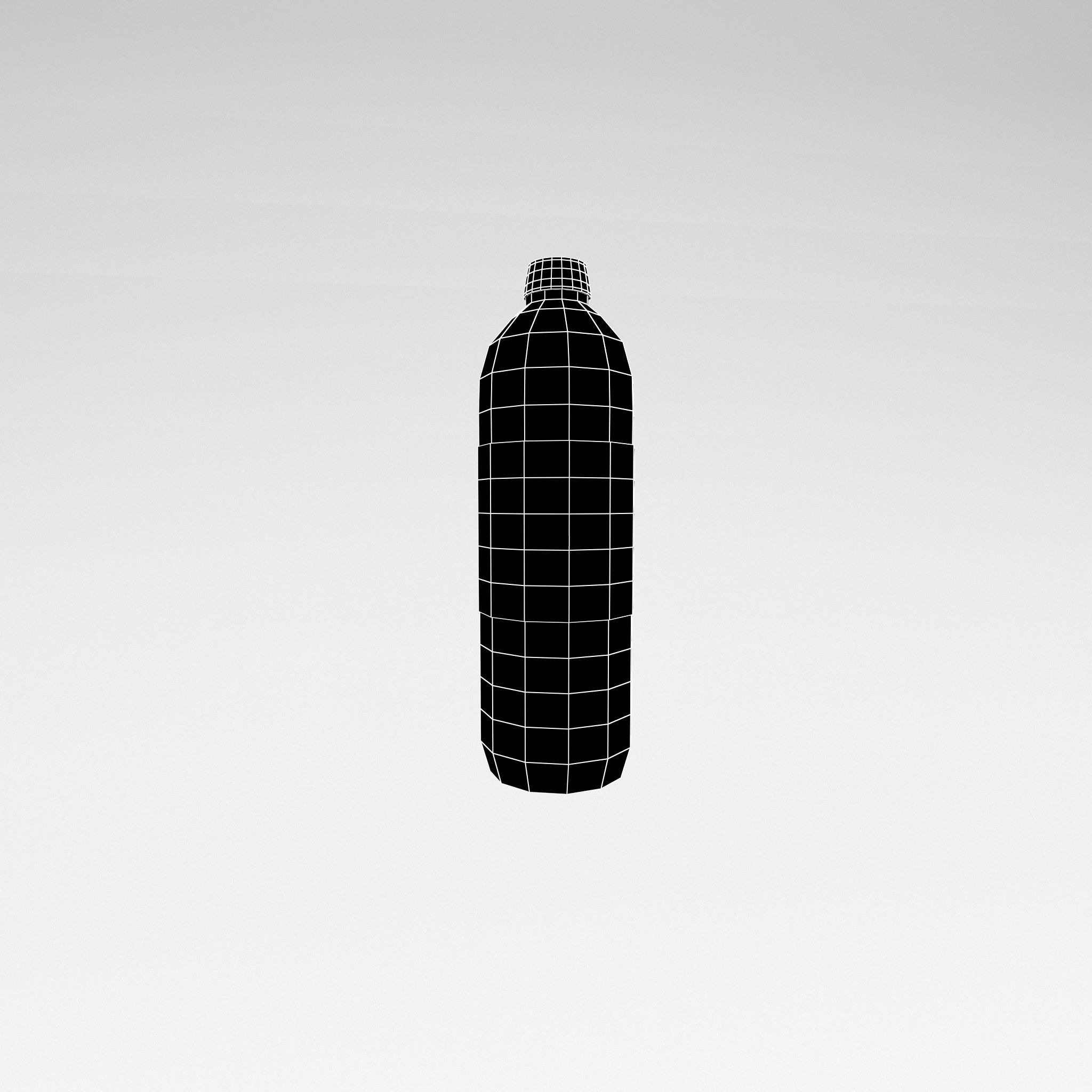 Bottle v1 003 Low-poly 3D model_5