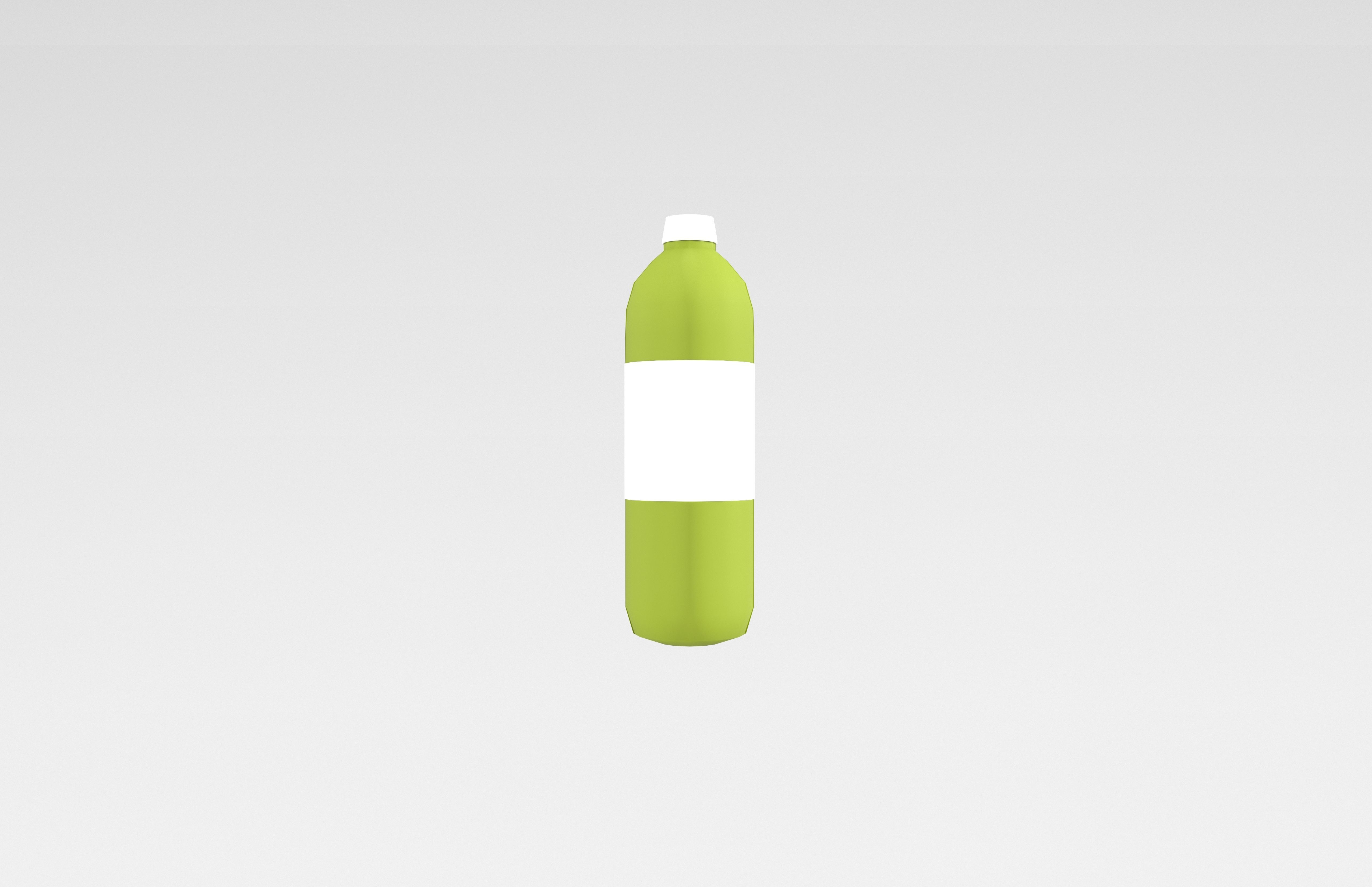 Bottle v1 003 Low-poly 3D model_2