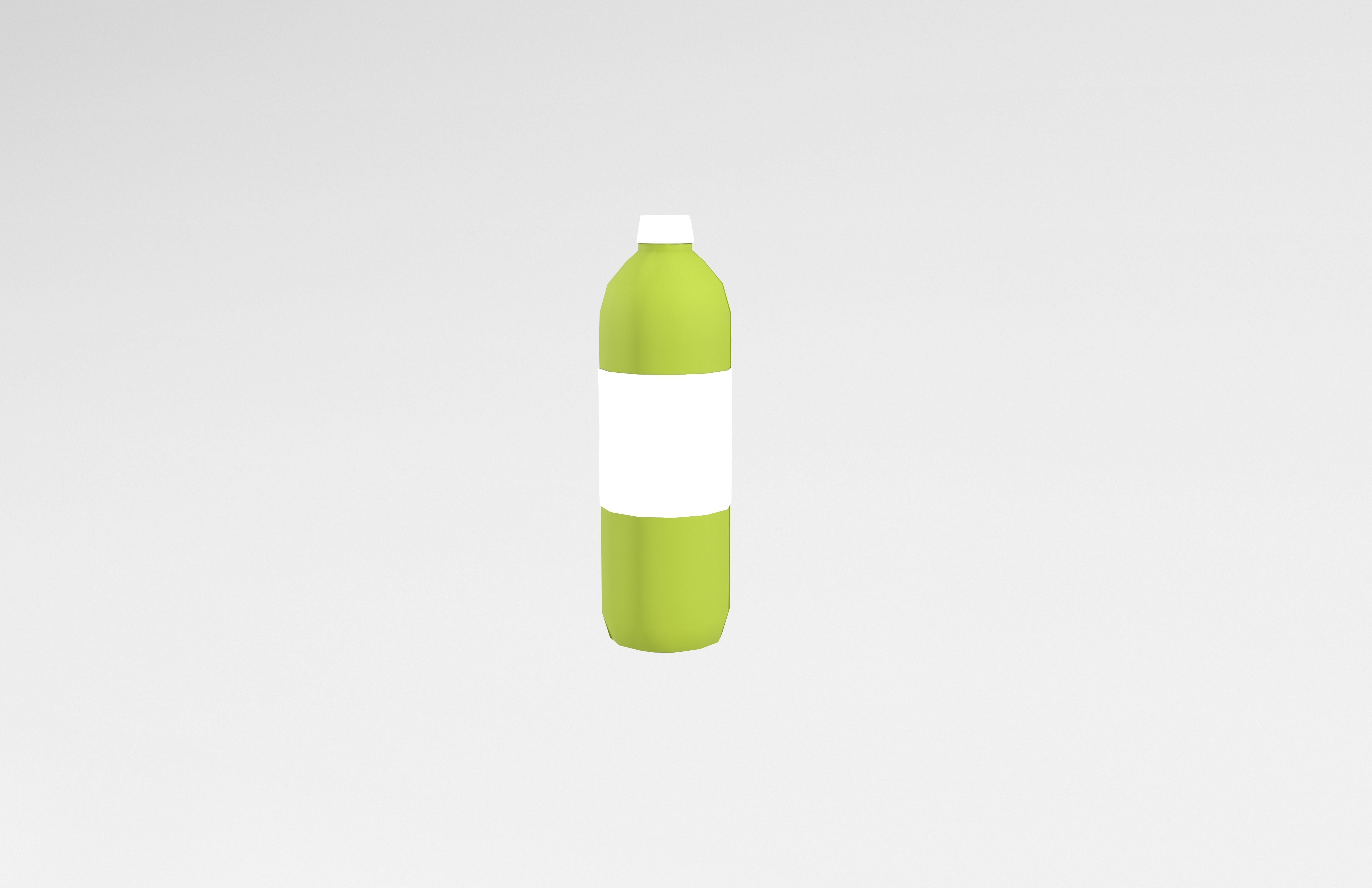Bottle v1 003 Low-poly 3D model_3