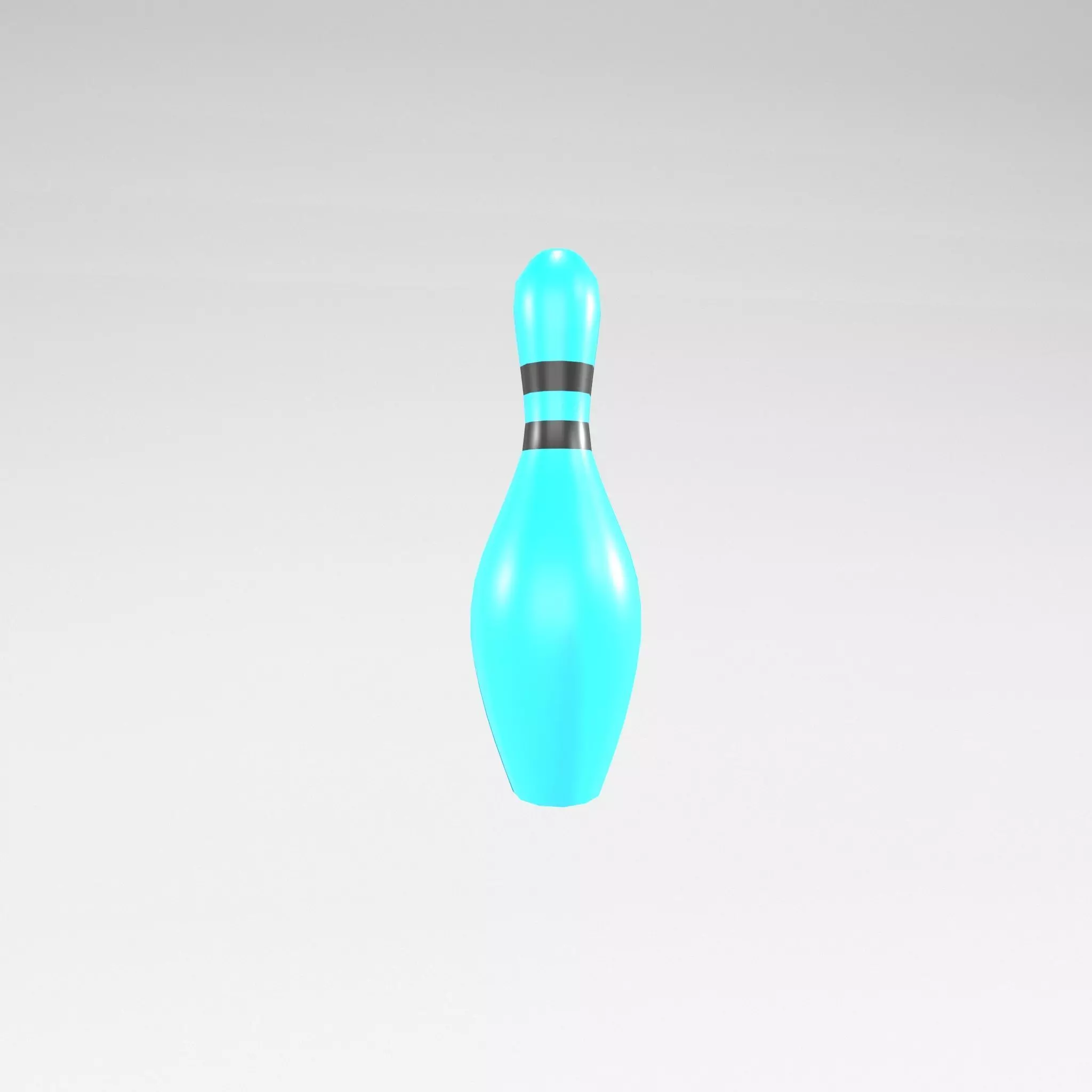 Bowling Pin v1 003 Low-poly 3D model_0