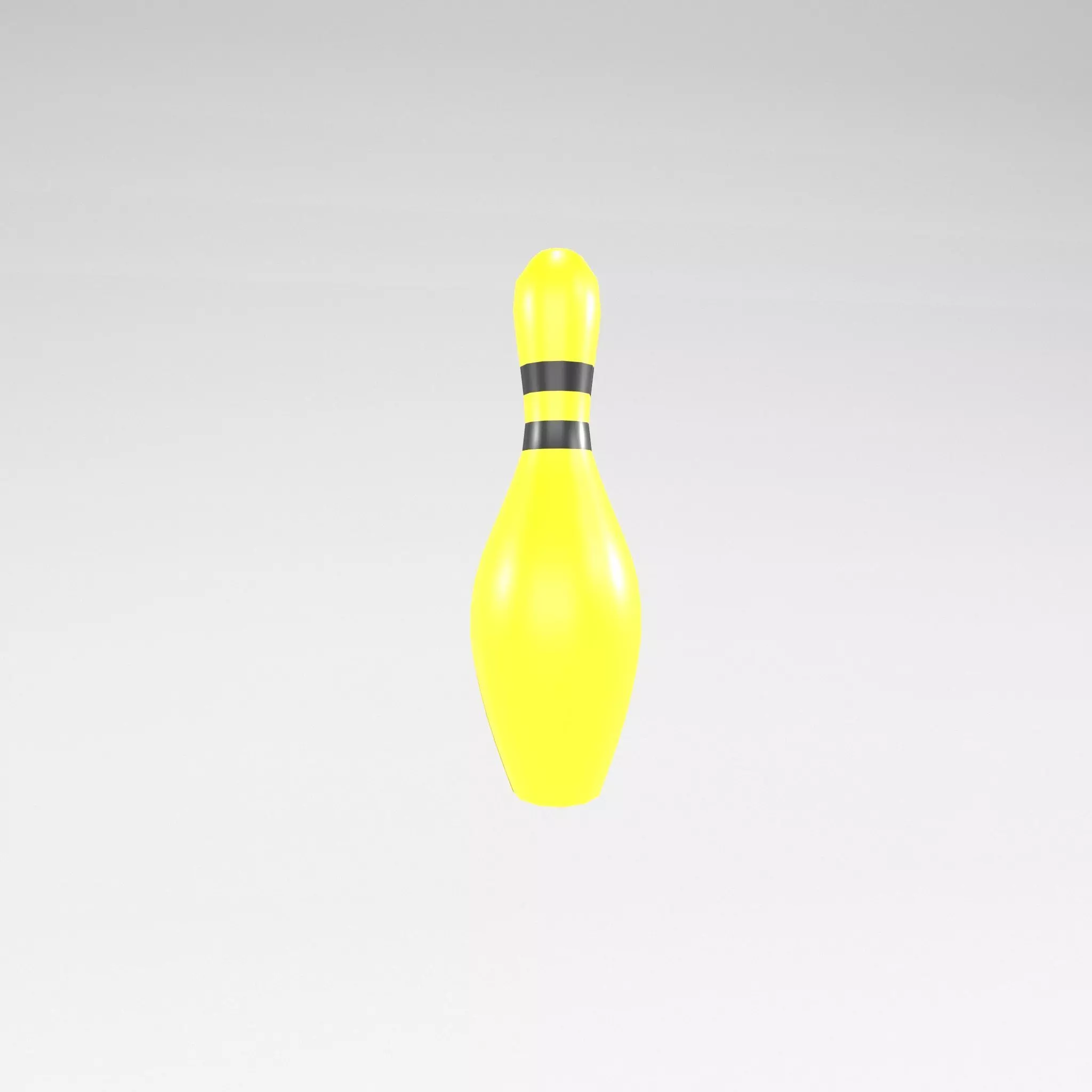 Bowling Pin v1 004 Low-poly 3D model_0