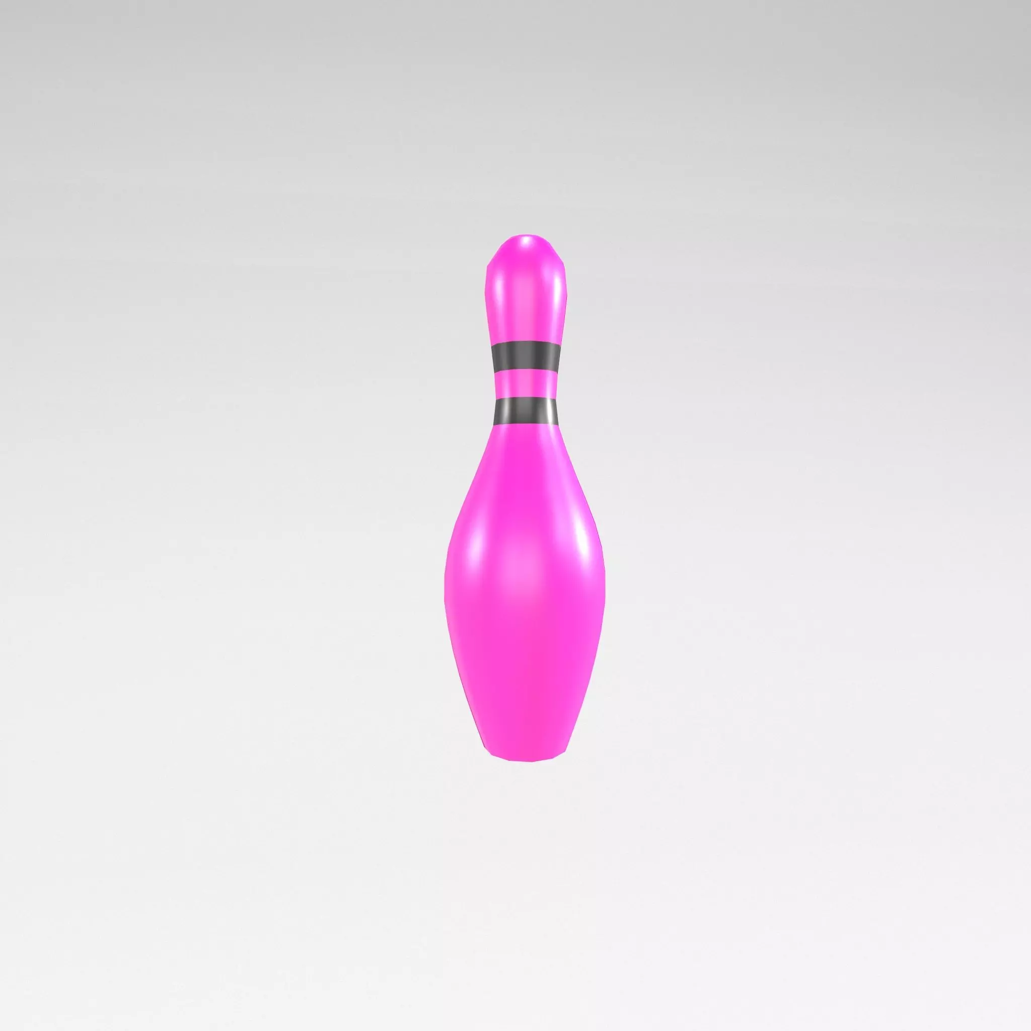 Bowling Pin v1 008 Low-poly 3D model_0