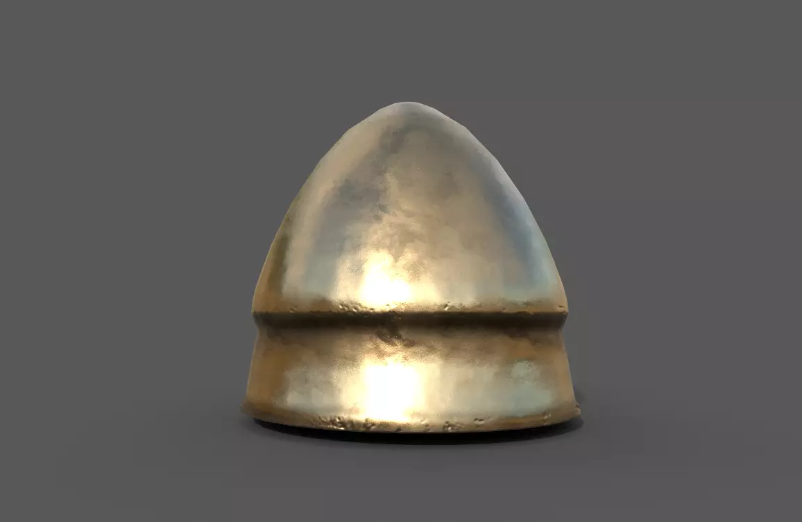 Pilos Helm Low-poly 3D model_0
