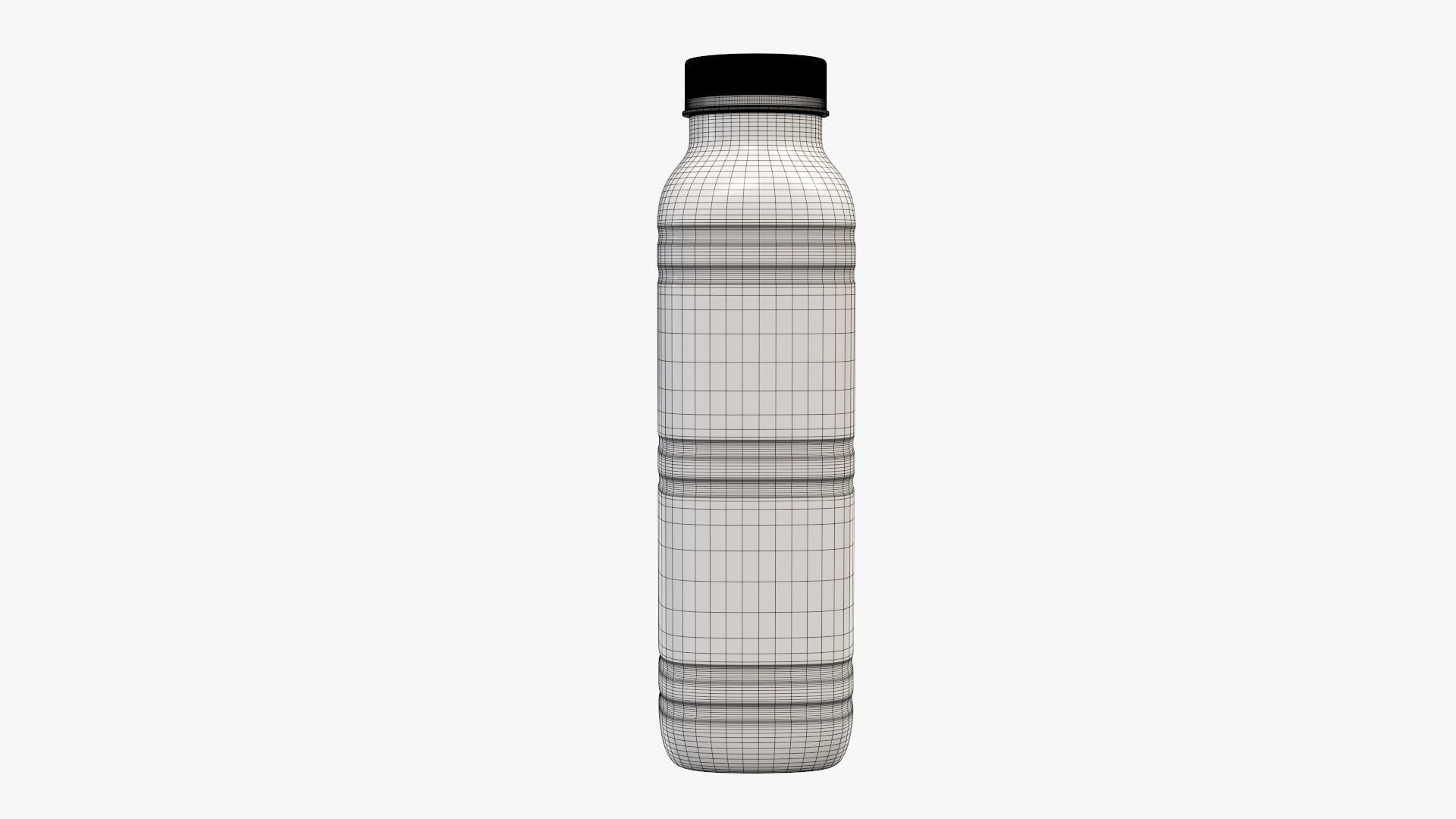 Yoghurt bottle unopened 1 3D model_6