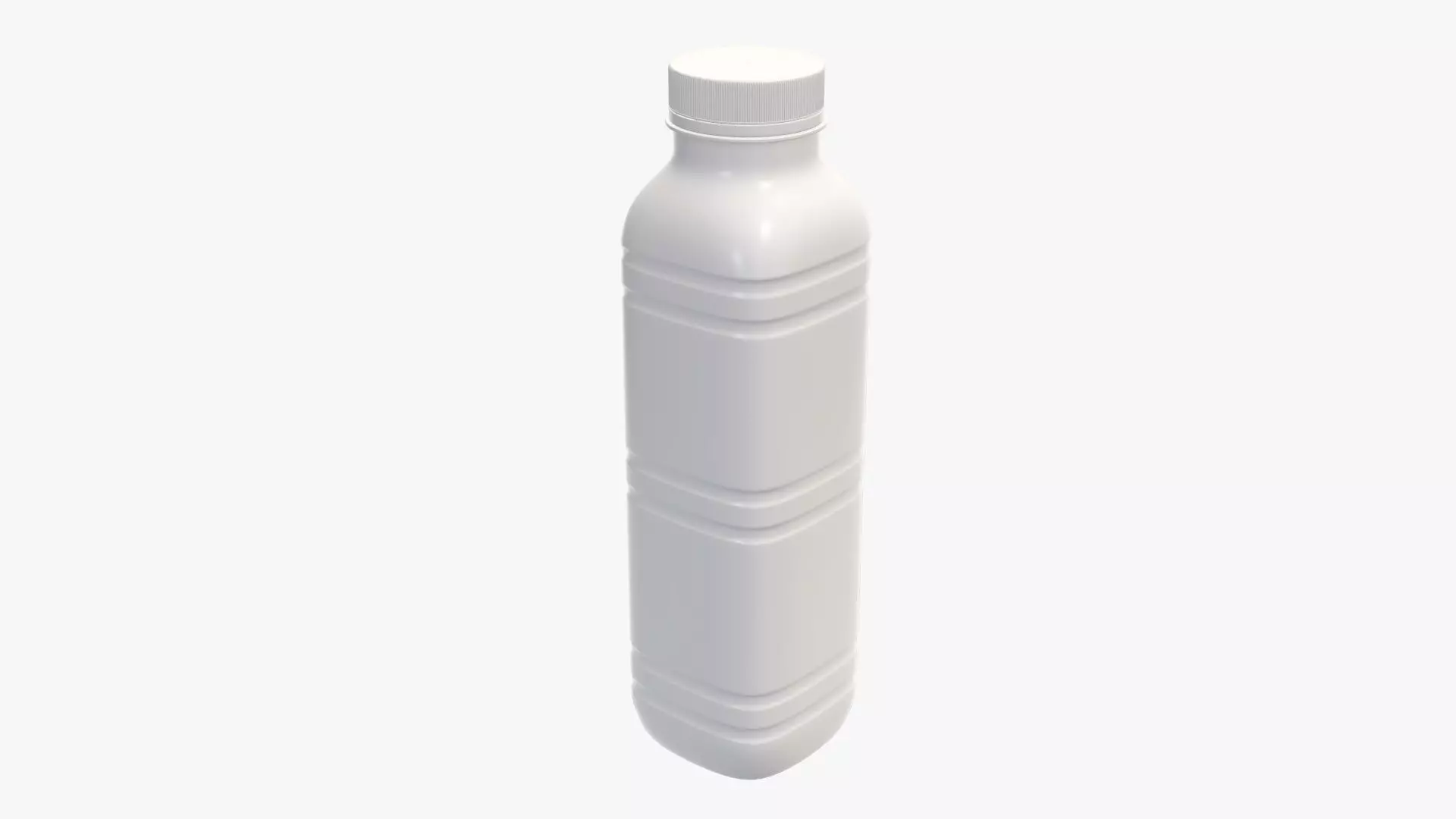 Yoghurt bottle unopened 1 3D model_0