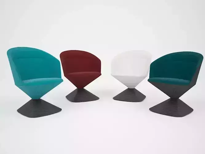TOM DIXON PIVOT LOWBACK CHAIRS