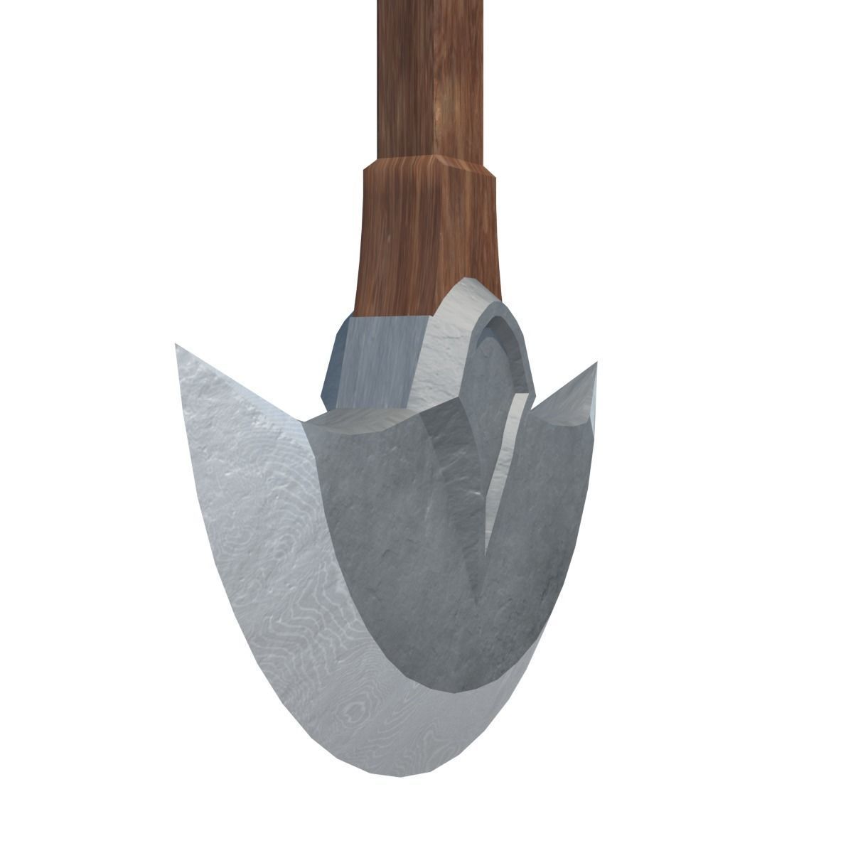 Pendulum Axe Blade Low-poly 3D model_2