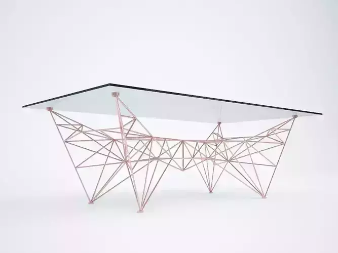 TOM DIXON PYLON COFFEE TABLE