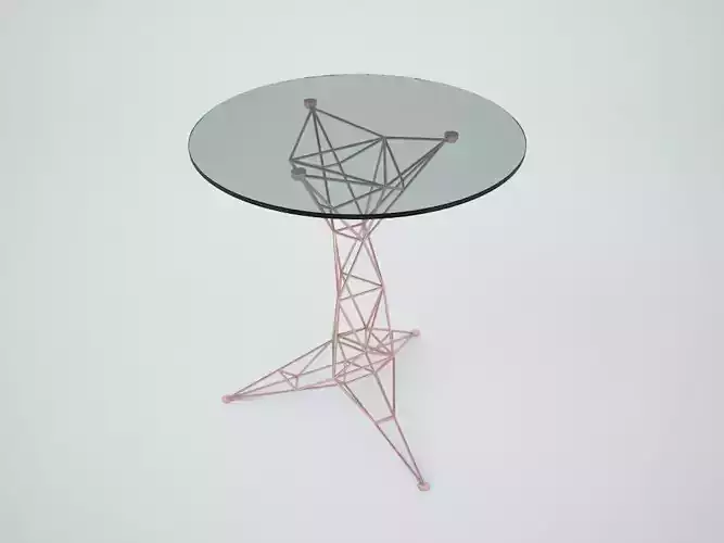 TOM DIXON PYLON SMALL TABLE