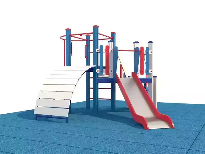 Playground 3D model set
