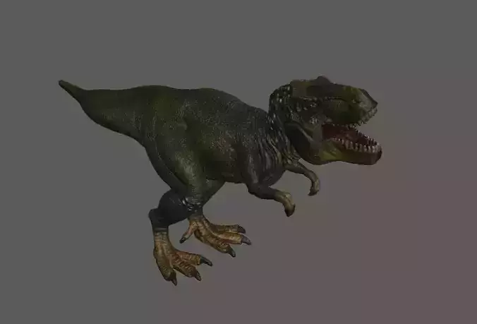 Tyrannosaurus Rex Figurine 3D Scan