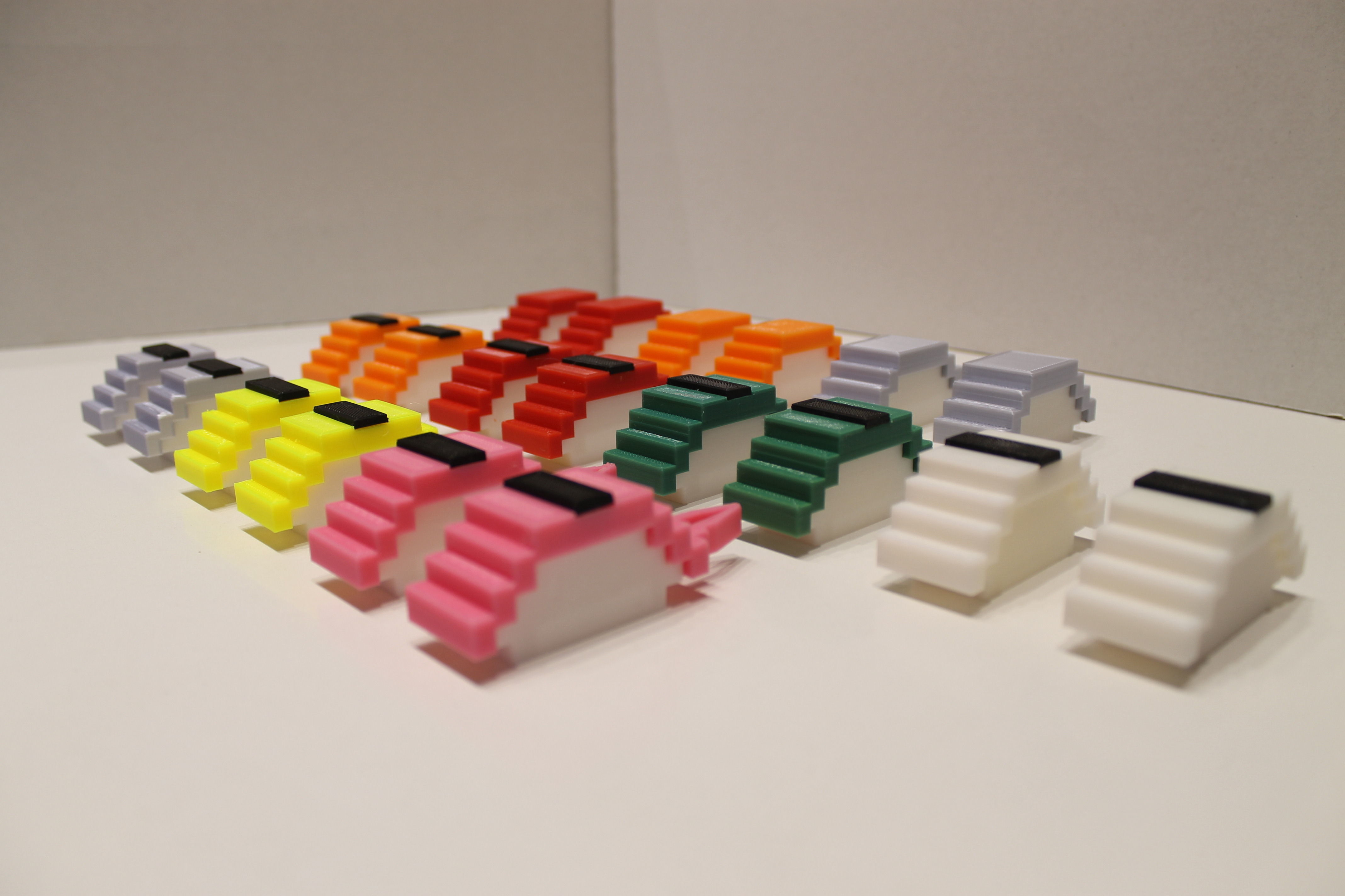 Modular Nigiri Crayfish with Seaweed Sushi 3D print model_8