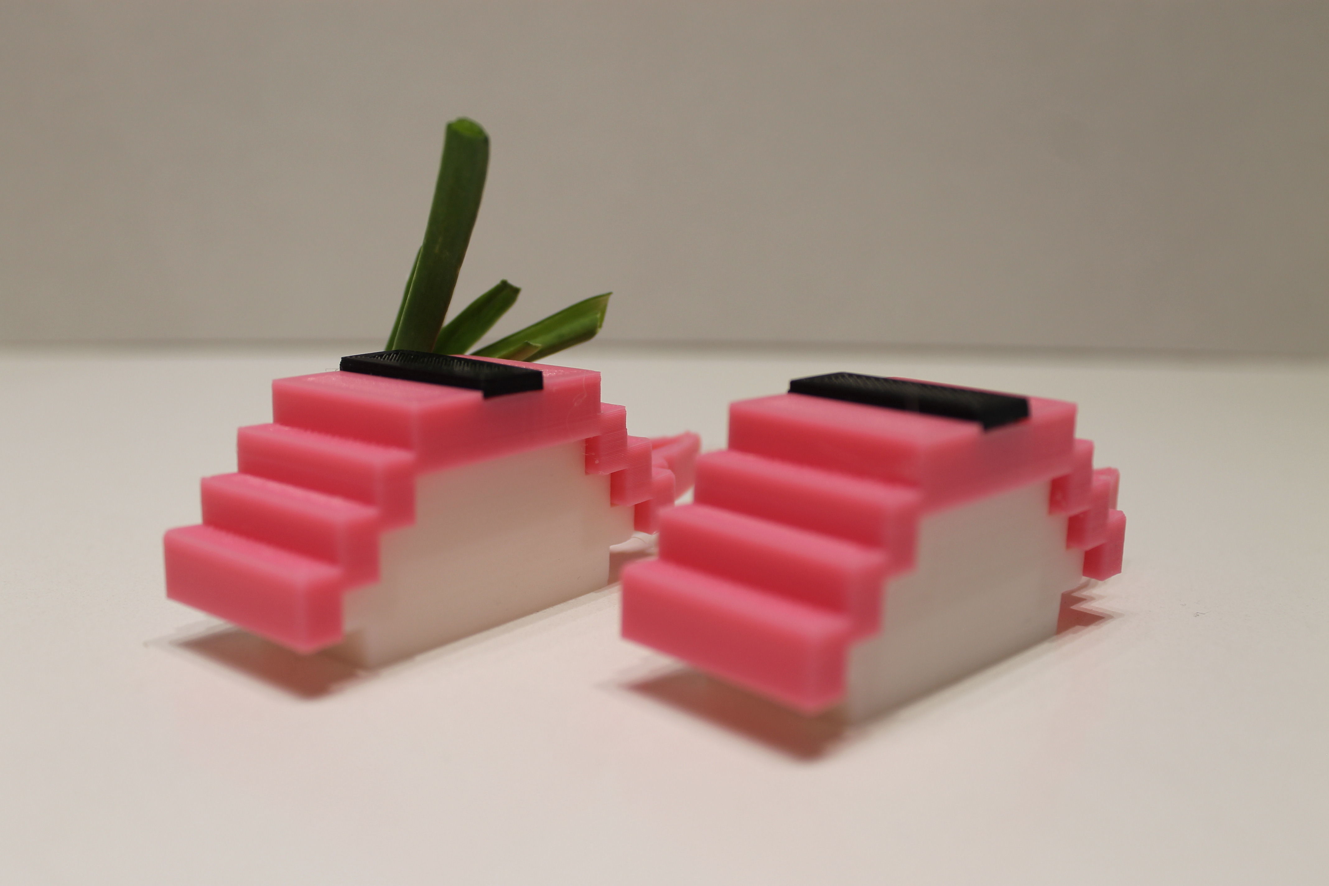 Modular Nigiri Crayfish with Seaweed Sushi 3D print model_1