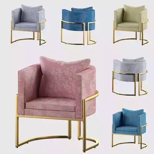 Scandinavian sofa-chair