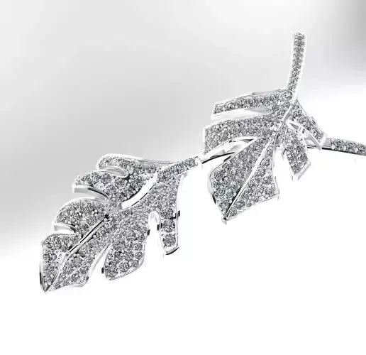 Leaves Pendant  3D print model
