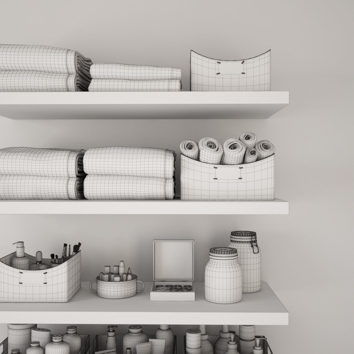 Decor Set 01 3D model_9