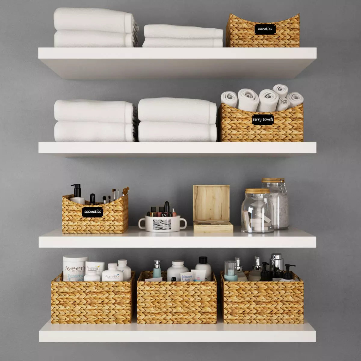 Decor Set 01 3D model_0