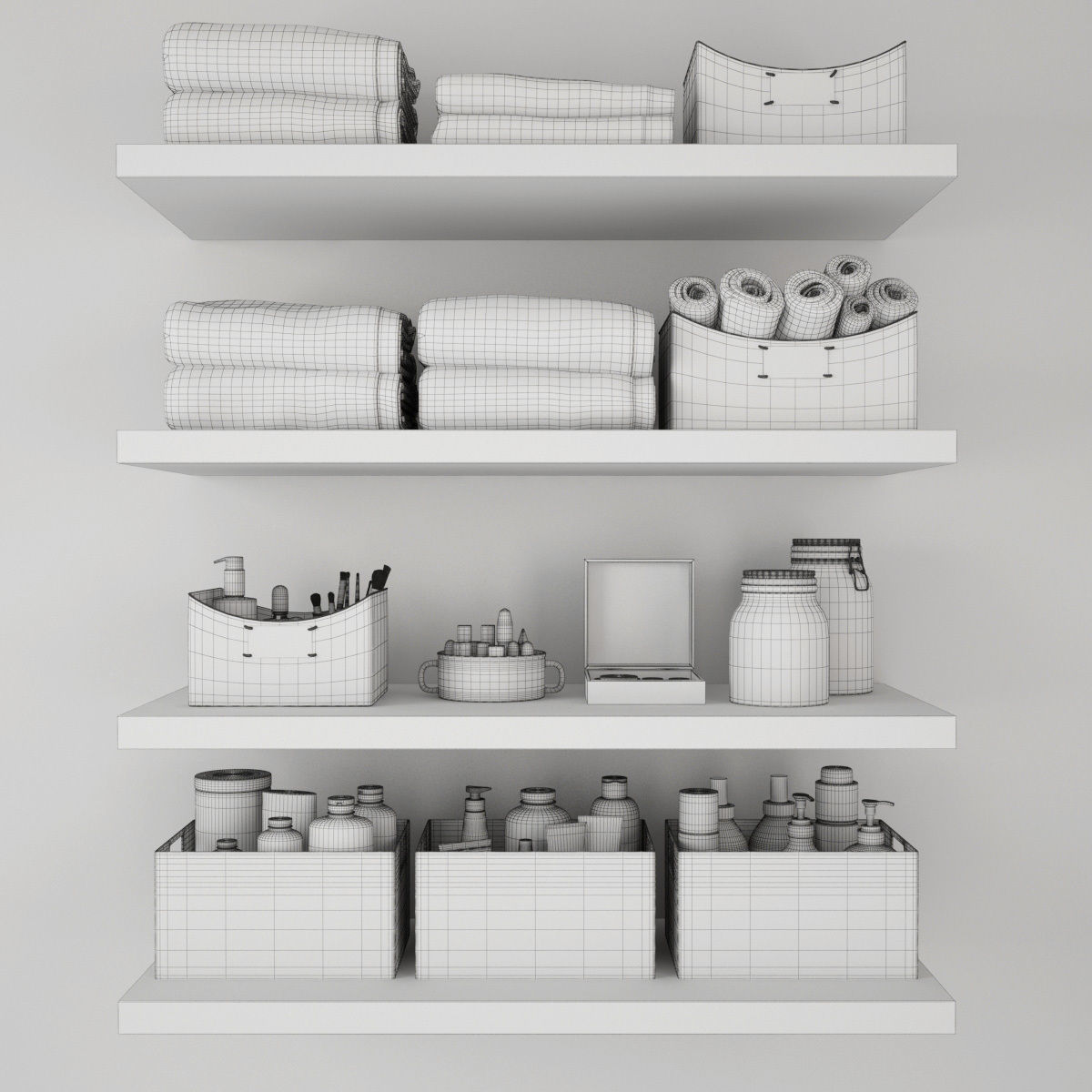 Decor Set 01 3D model_8