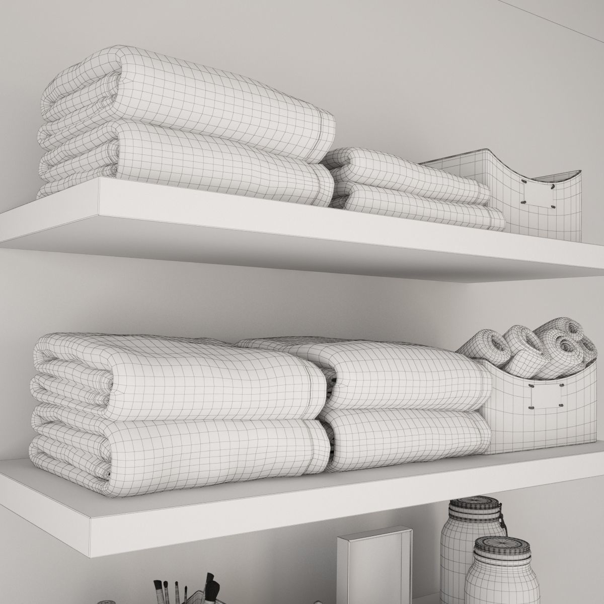 Decor Set 01 3D model_7