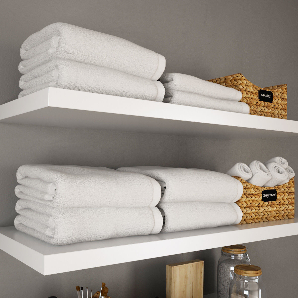 Decor Set 01 3D model_2