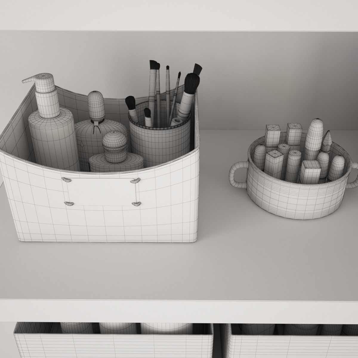 Decor Set 01 3D model_6