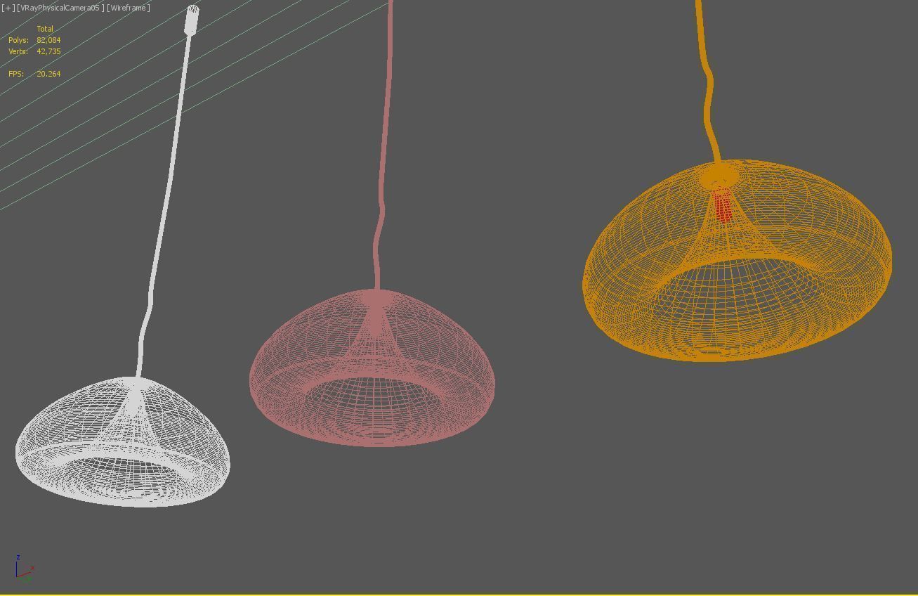 TOM DIXON VOID PENDANT LIGHTS 3D model_4