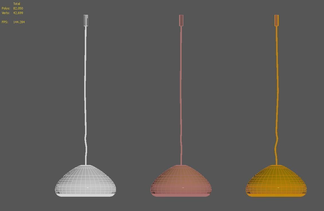 TOM DIXON VOID PENDANT LIGHTS 3D model_5
