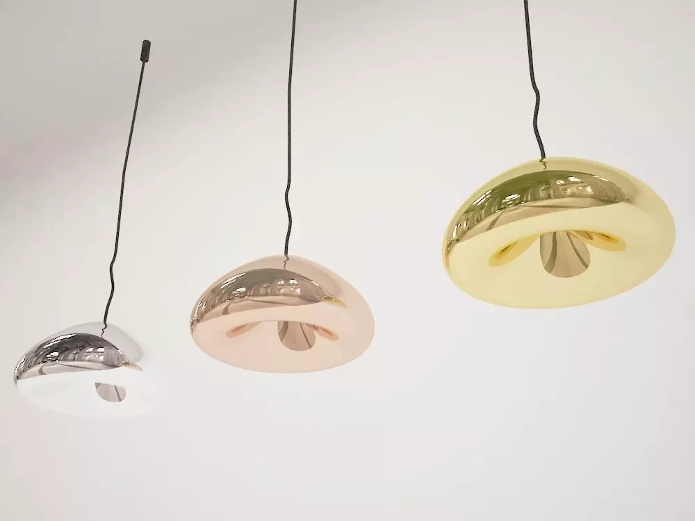 TOM DIXON VOID PENDANT LIGHTS 3D model_0