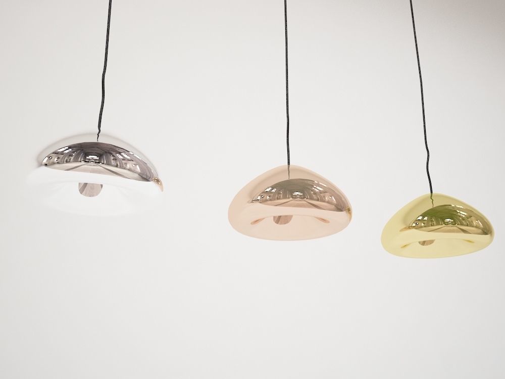 TOM DIXON VOID PENDANT LIGHTS 3D model_1