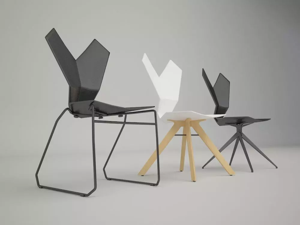 TOM DIXON Y CHAIRS 3D model_0