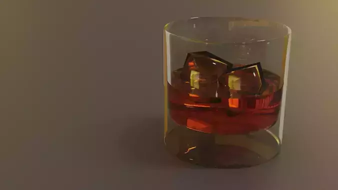 Glass of whiskey
