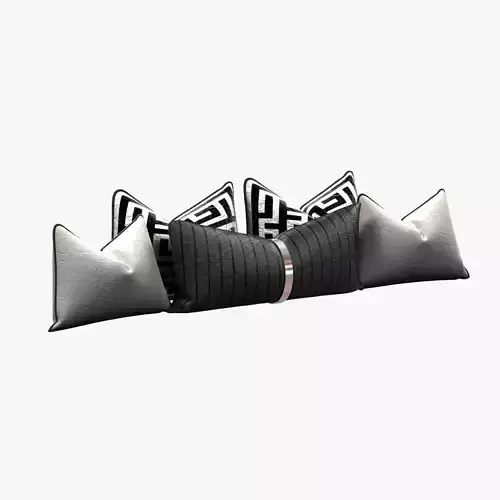 Black and white Pillows set