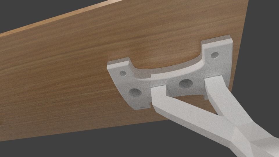 Bed table - Table de lit - Mesa de cama 3D print model_4