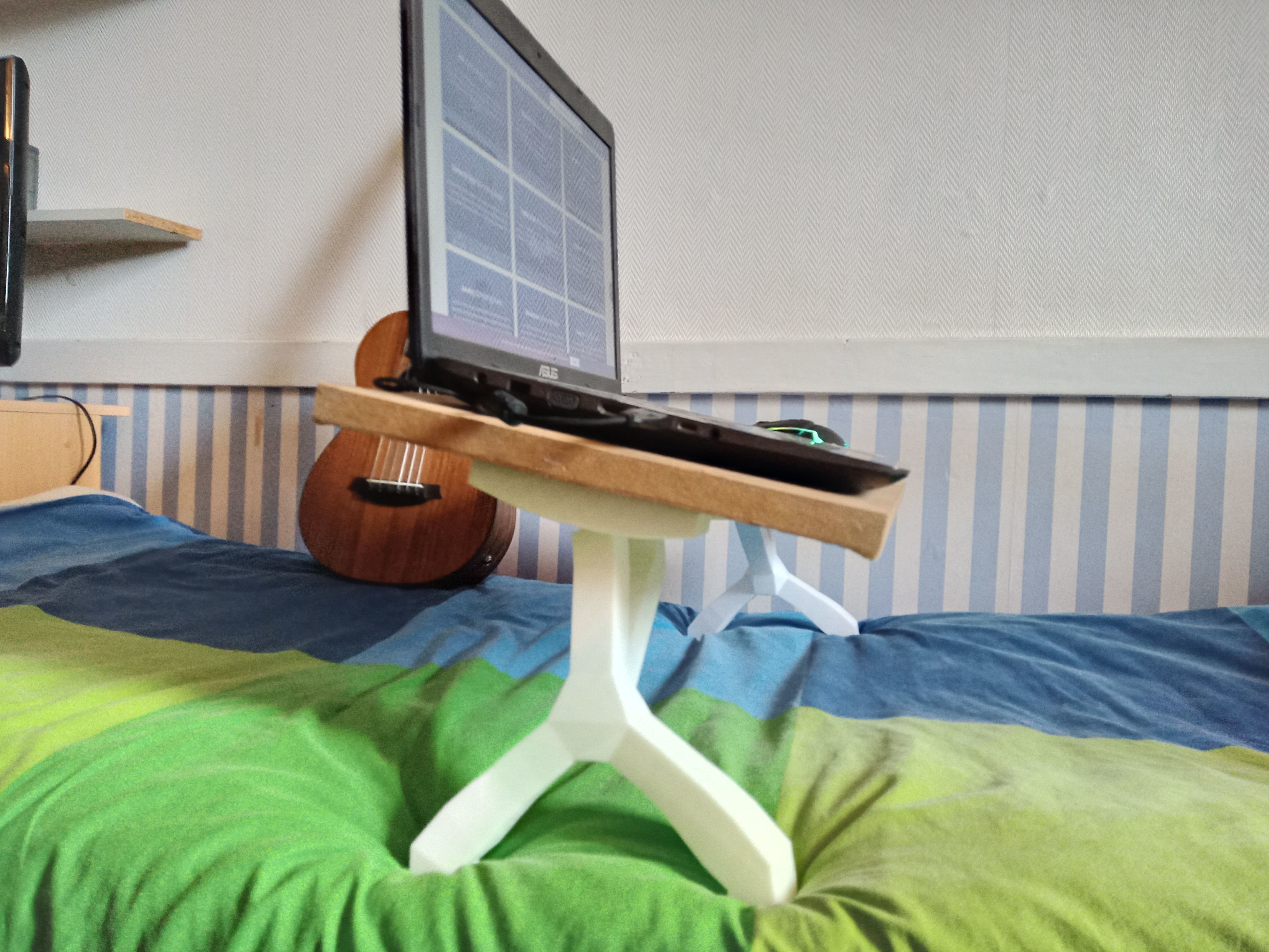 Bed table - Table de lit - Mesa de cama 3D print model_10