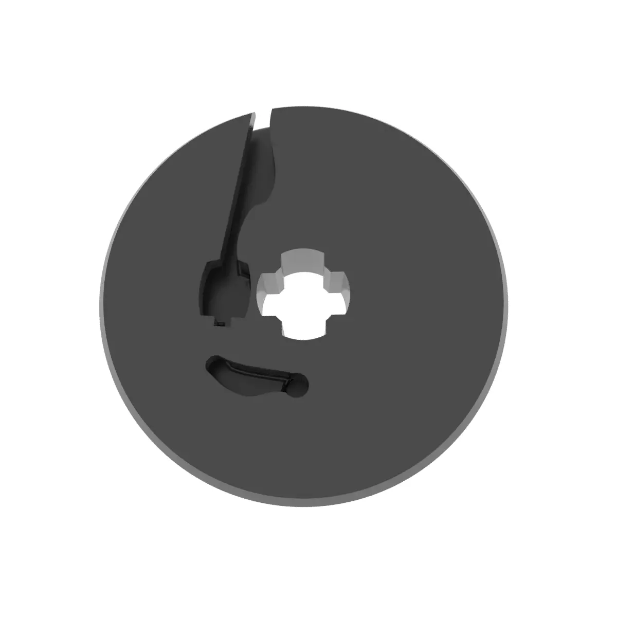 VAG Spare wheel bracket repair kit 7M0803660E 3D print model_0