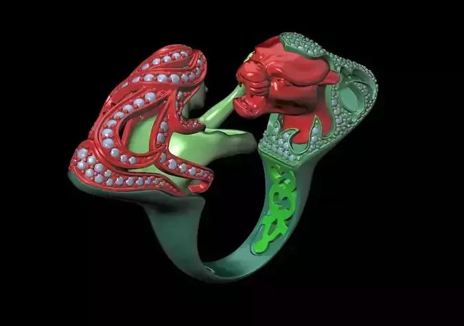 Ring Magerit Instinto 3D print 