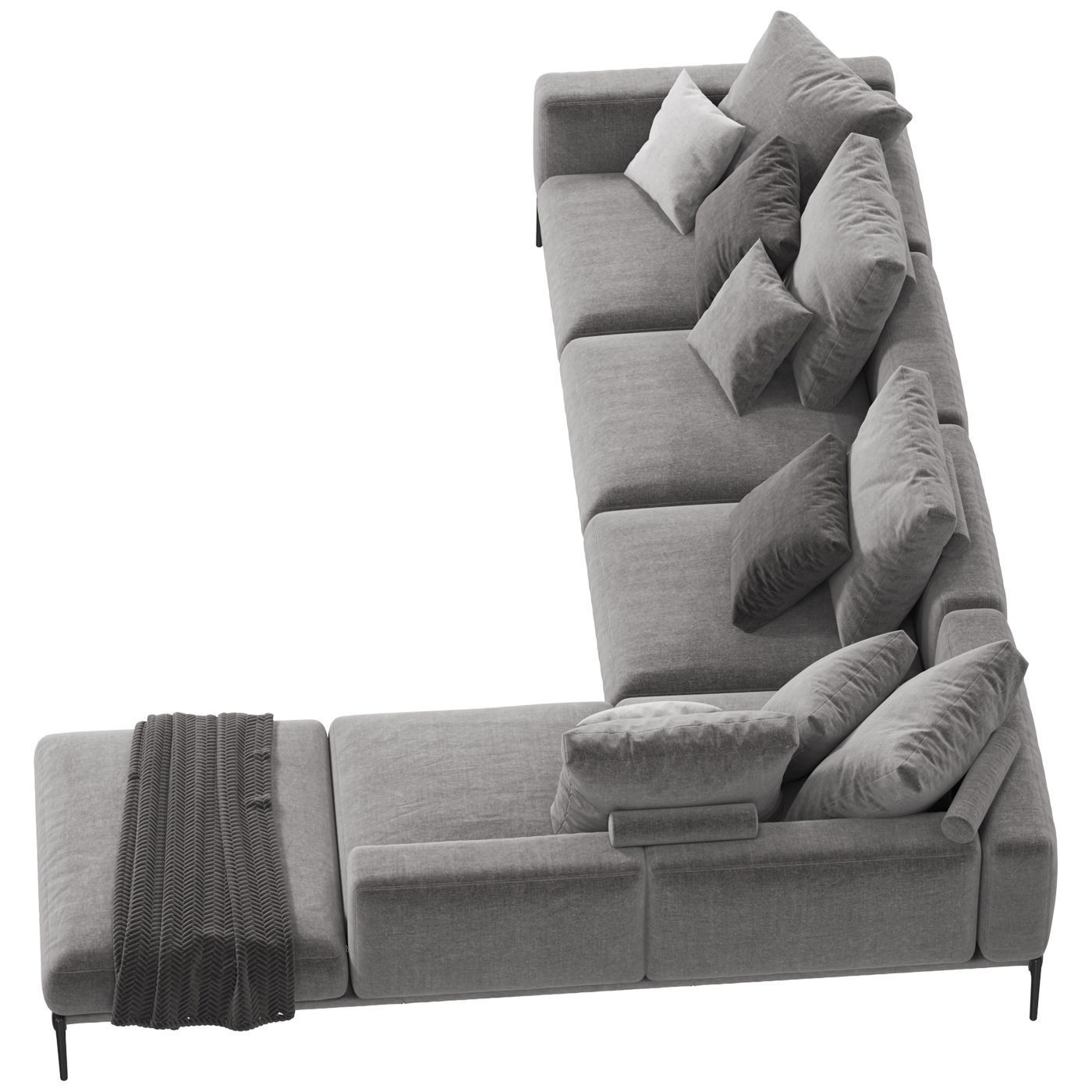 Sofa Flexform Romeo 3D model_2