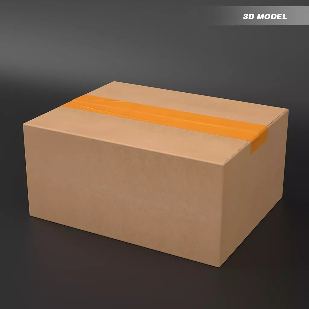 Paper Box - Packaging 3D model | CGTrader